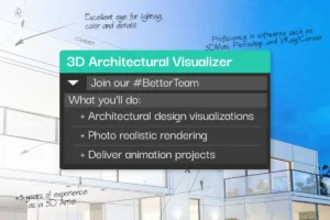 Requisitos para Especialista en Visualización 3D