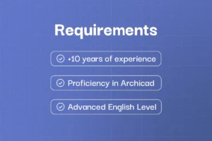 Requisitos para Arquitecto/a Senior en Archicad