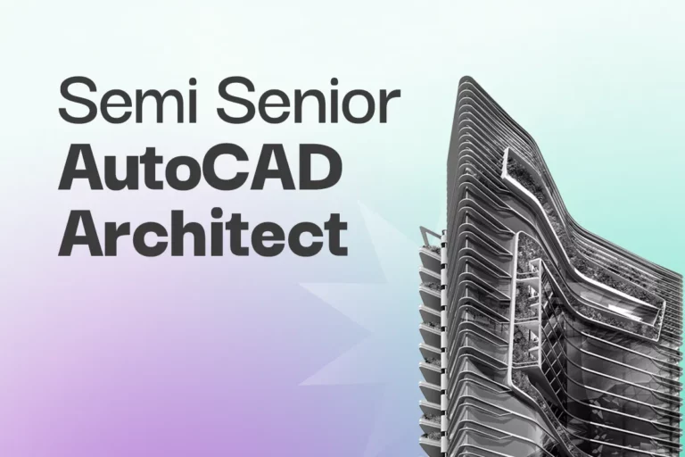Arquitecto/a Semi-Senior en AutoCAD