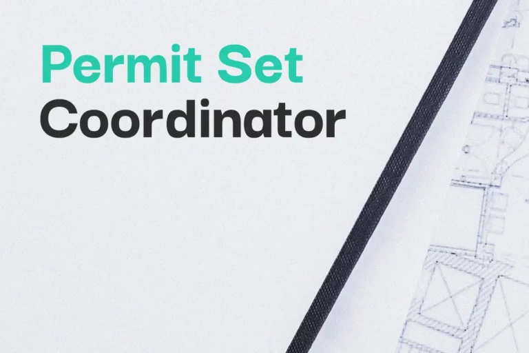 Permit Set Coordinator