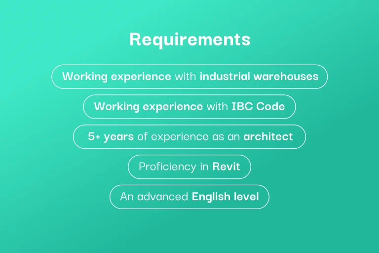 Architect with warehouse experience (Texas, Part-Time) 2